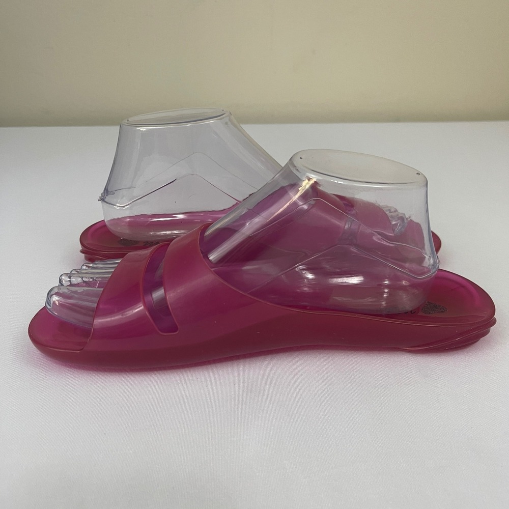 Melissa Real Jelly Slide Womens Size 7‎ Pink Slip On Sandals Shoes - Picture 7 of 11